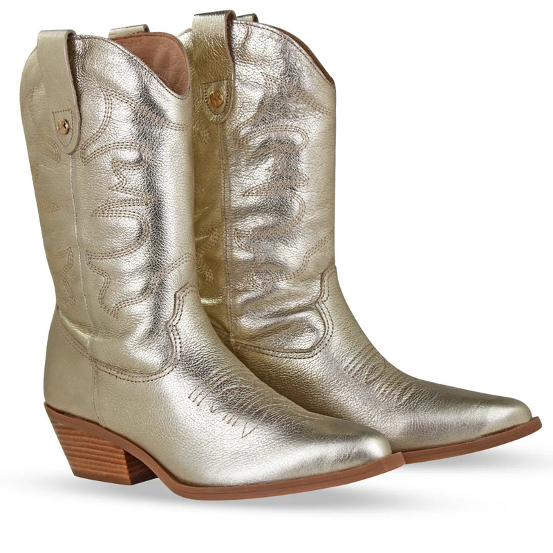 Bota Western Couro