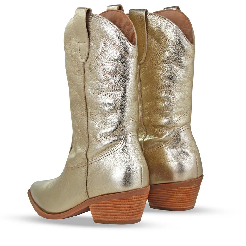 Bota Western Couro