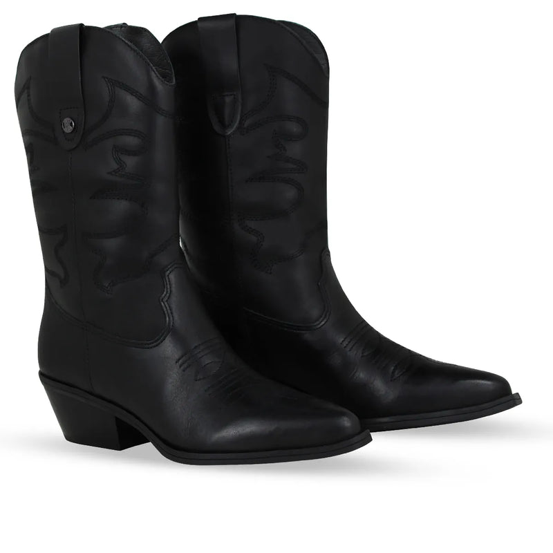 Bota Western Couro